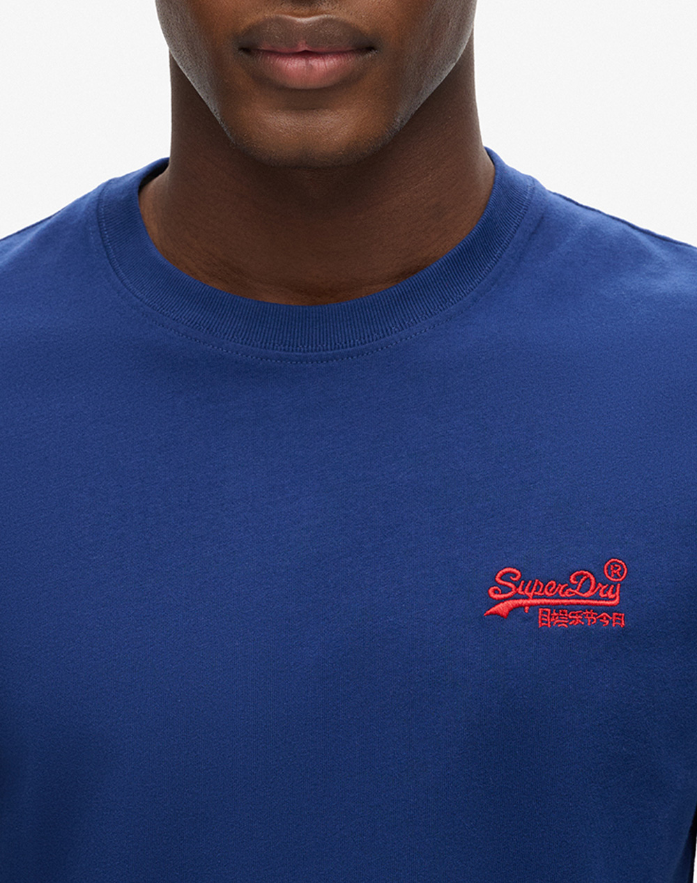 SUPERDRY D1 OVIN ESSENTIAL LOGO EMB TEE BLUZA DE BARBATI
