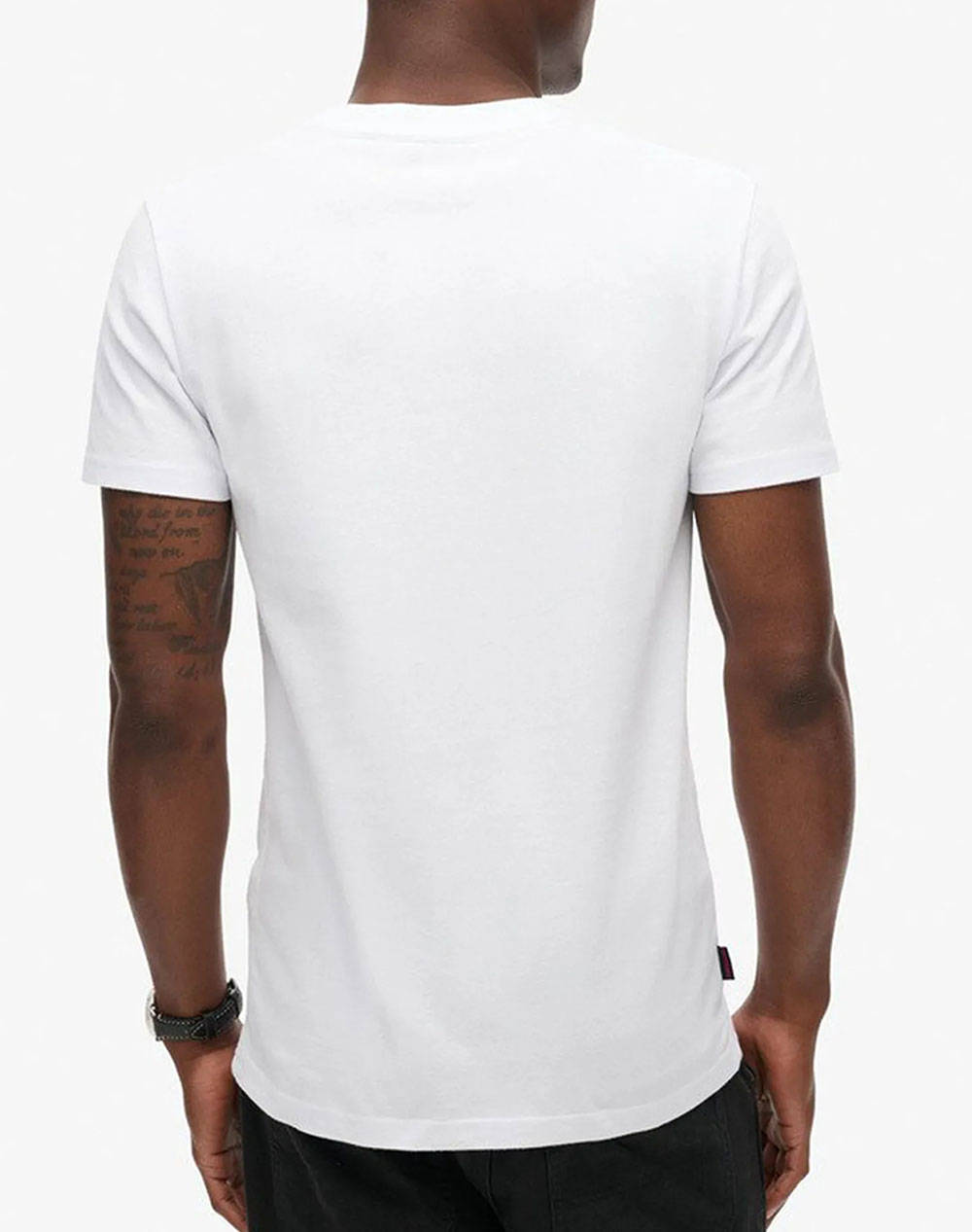 SUPERDRY D1 ESSENTIAL LOGO EMB TEE BLUZA DE BARBATI