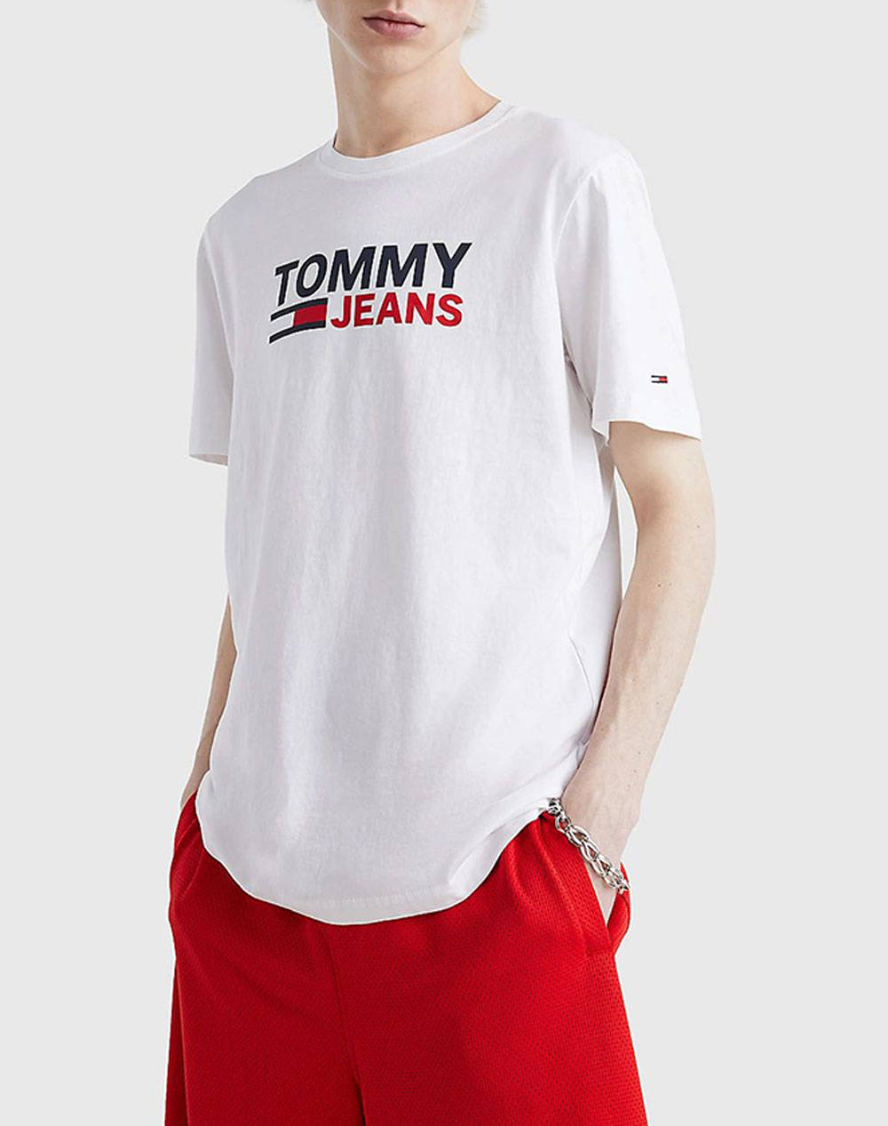 TOMMY HILFIGER TJM CORP LOGO TEE