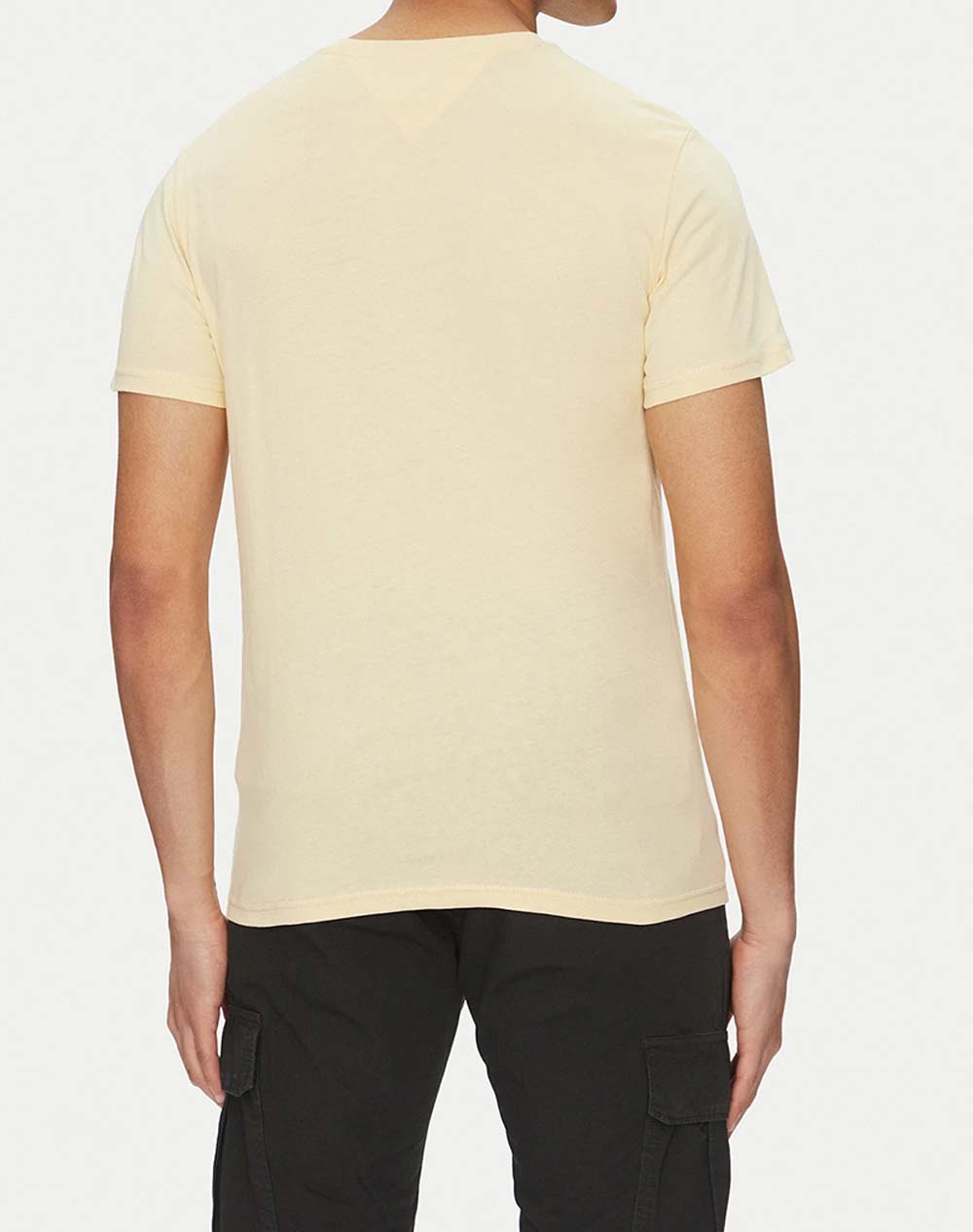 TOMMY JEANS TJM SLIM ESSENTIAL FLAG TEE EXT