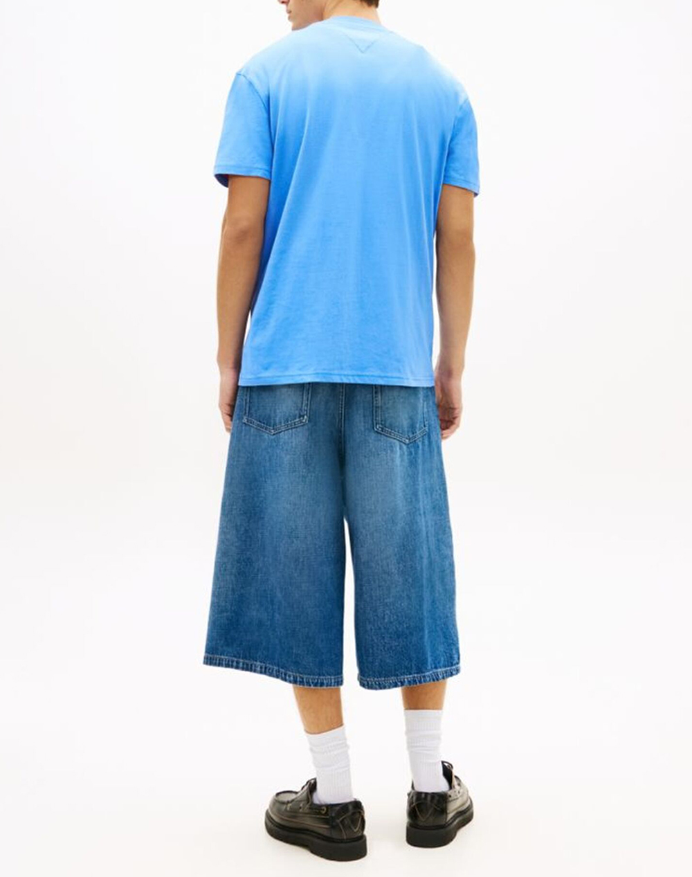 TOMMY JEANS TJM REG LINEAR LOGO TEE EXT