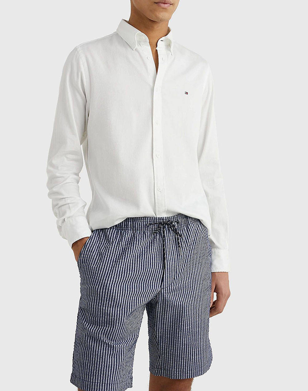 Tommy hilfiger core flex dobby sf shirt