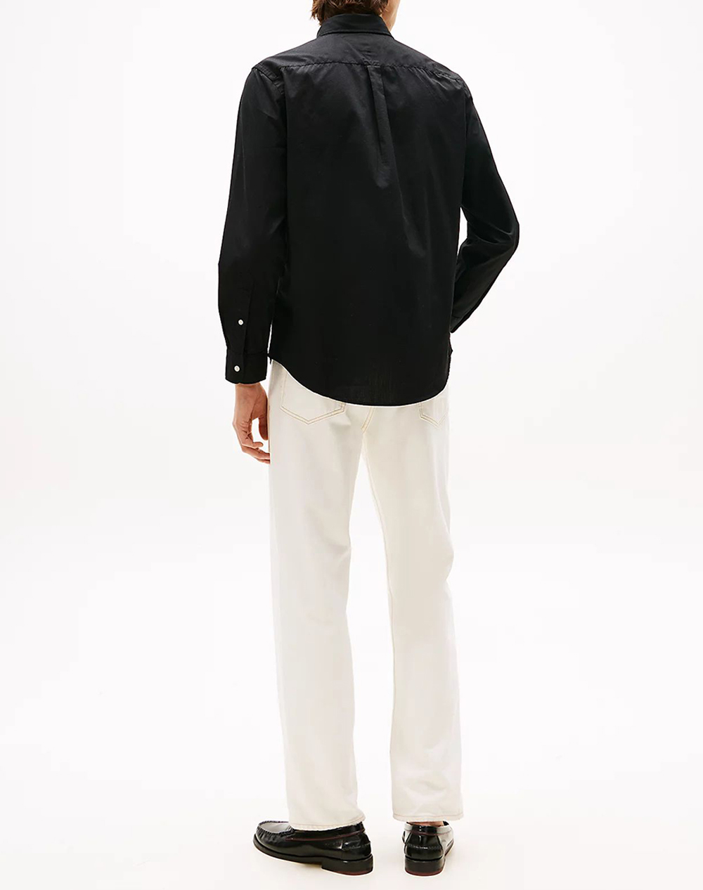 TOMMY HILFIGER CORE FLEX POPLIN SOLID RF SHIRT