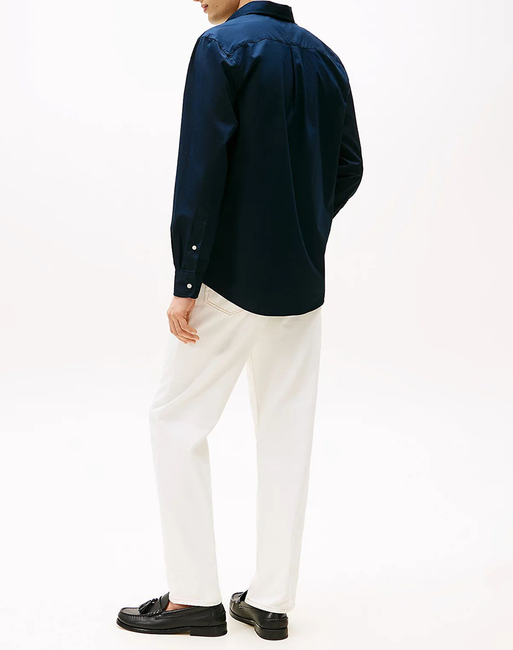 TOMMY HILFIGER CORE FLEX POPLIN SOLID RF SHIRT