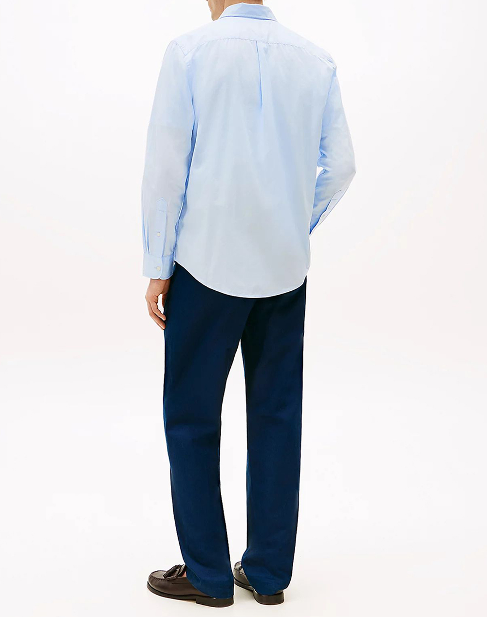 TOMMY HILFIGER CORE FLEX POPLIN SOLID RF SHIRT