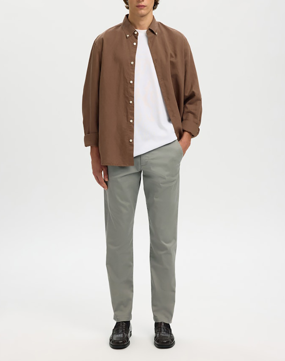 SELECTED SLH175-SLIM NEW MILES FLEX PANT NOOS