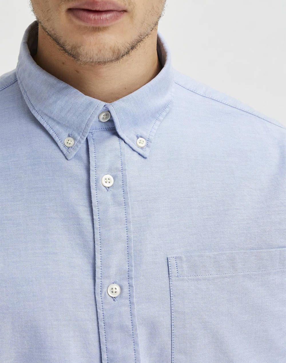SELECTED SLHREGRICK-OX SHIRT LS NOOS