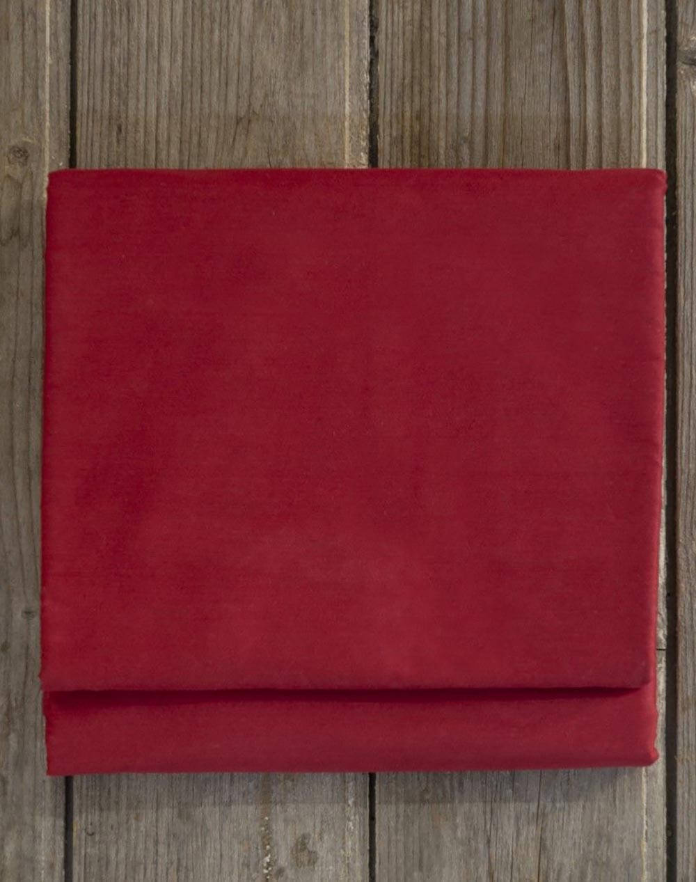 NIMA Cearsaf de pat dublu Superior Satin - Red