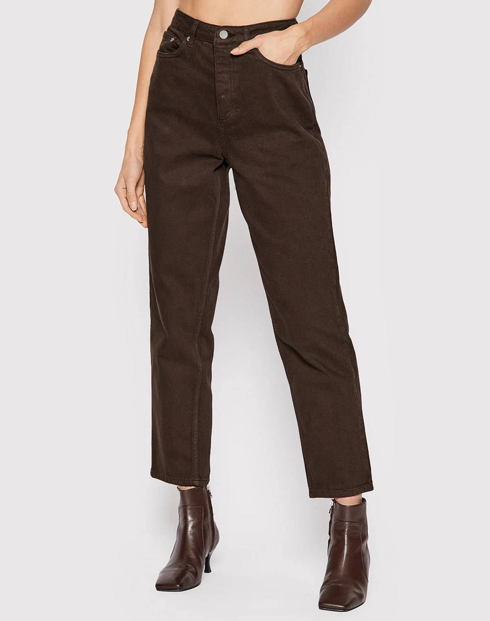 Na-kd straight leg denim pantaloni de dama