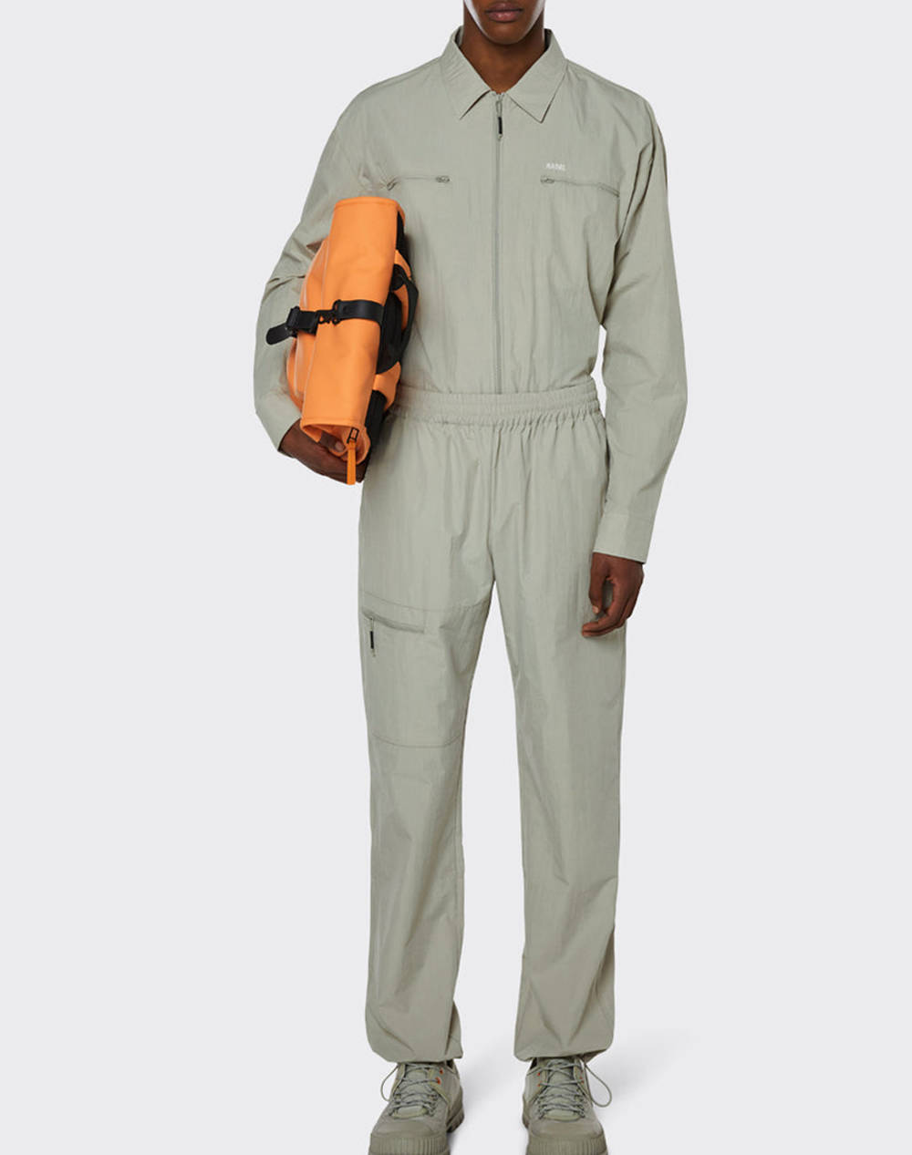 Rains pantaloni regular unisex fit