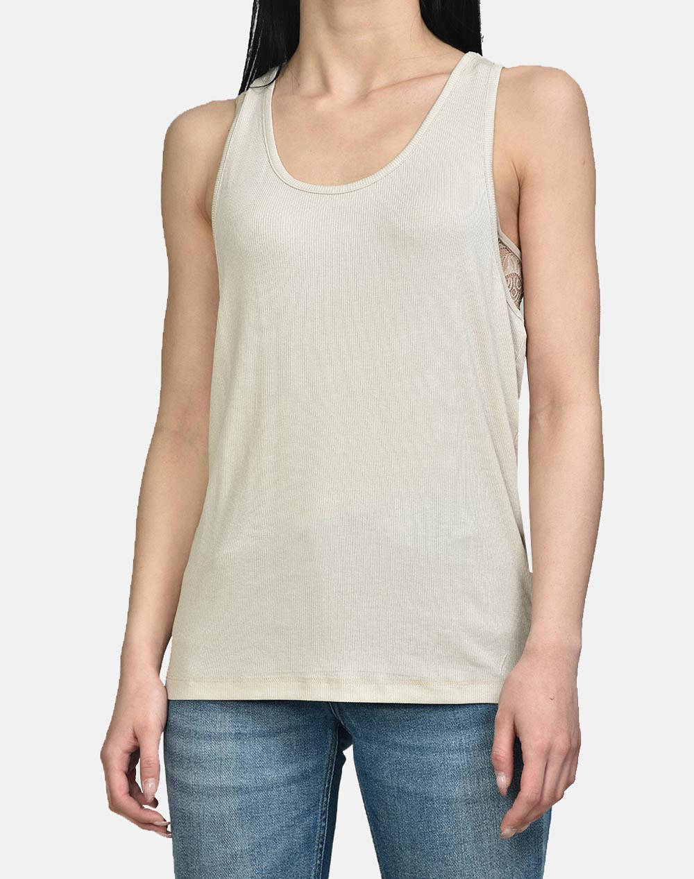 Jjxx jxfleur sl loose rib tank top