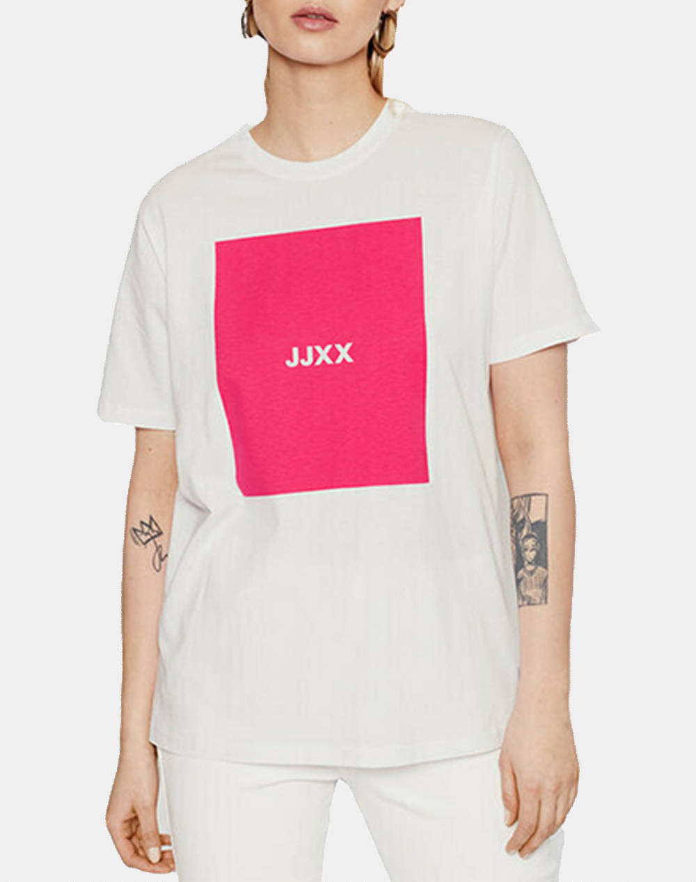 Jjxx jxamber ss relaxed every square tee noos