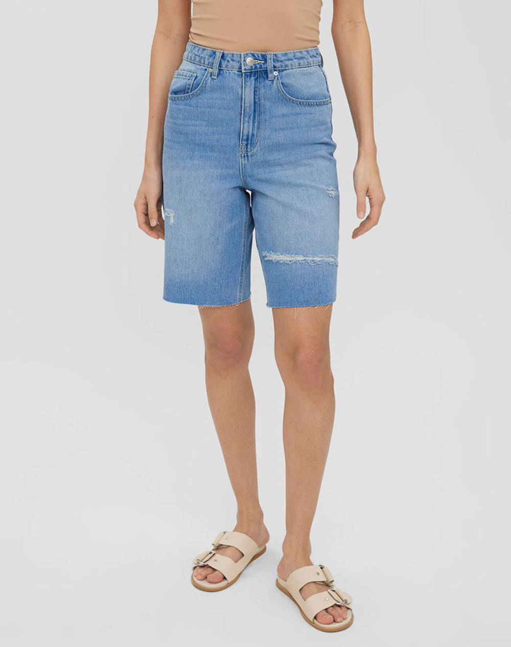 Vero moda vmrebecca shr long denim shorts li381