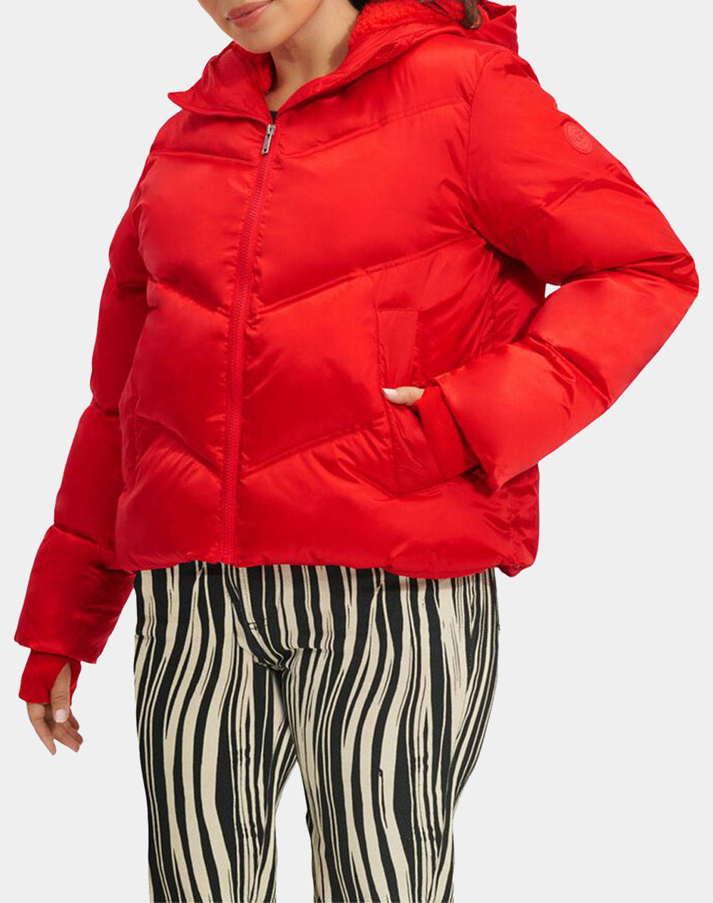 Ugg ronney cropped puffer jacket