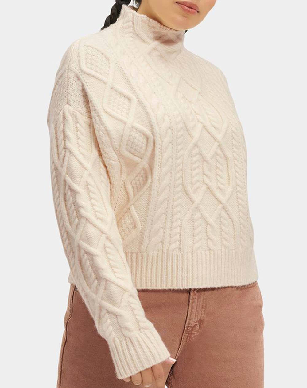 Ugg janae cable knit sweater short