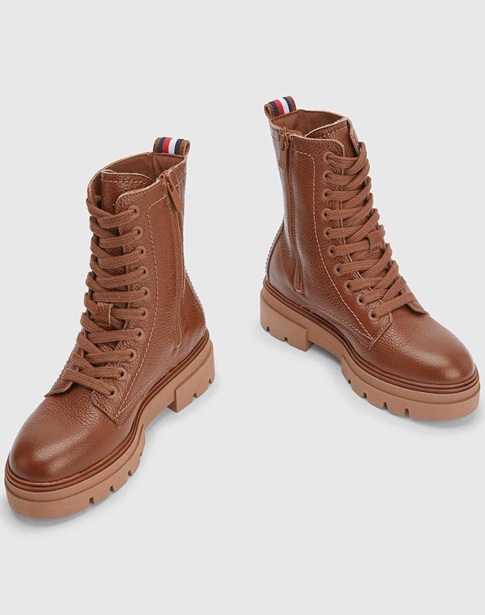 tommy hilfiger monochromatic ankle boot