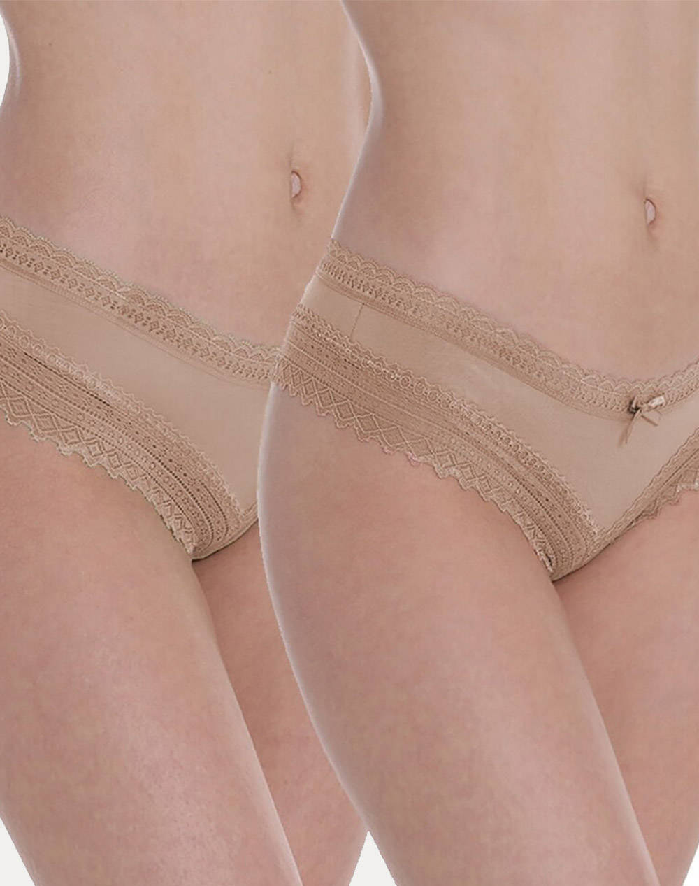 APPLE WOMAN SLIP ΒΑΜΒΟΟ LACE