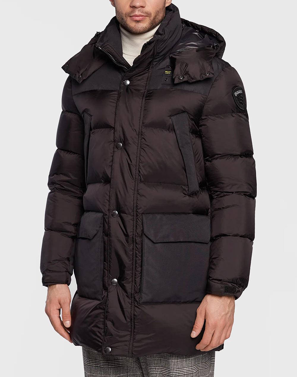 Blauer long down jacket