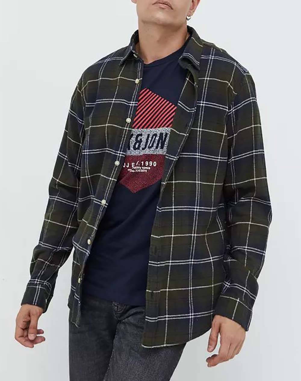 PRODUKT PKTDEK CLEMENT CHECKS SHIRT LS CAMASA