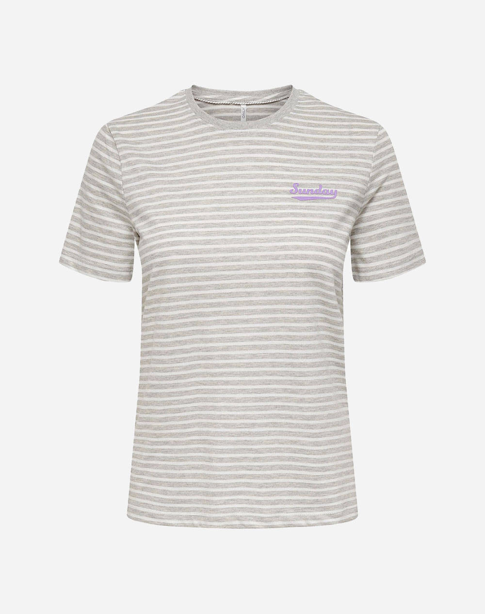 Only onlweekday reg s/s stripe top box jrs