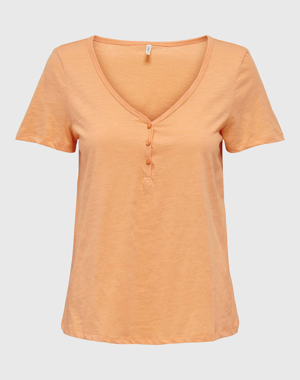 Only onlbone s/s placket top jrs