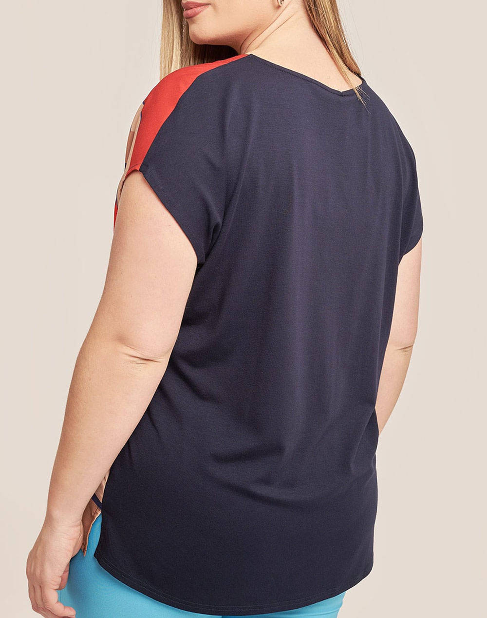 PARABITA Bluza cu model colorat