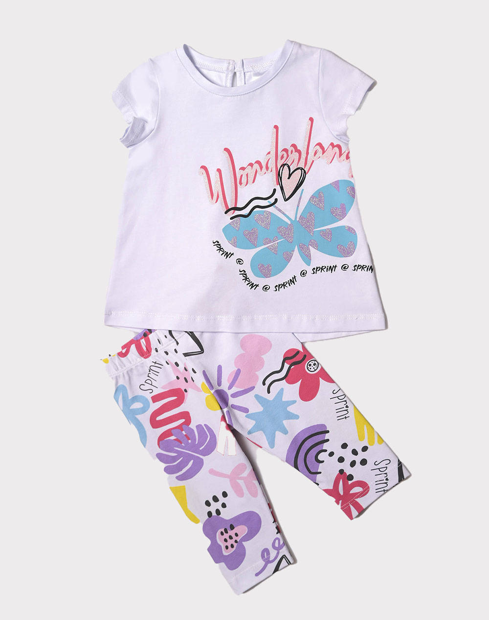 SPRINT SET BABY GIRL WITH LEGGINGS