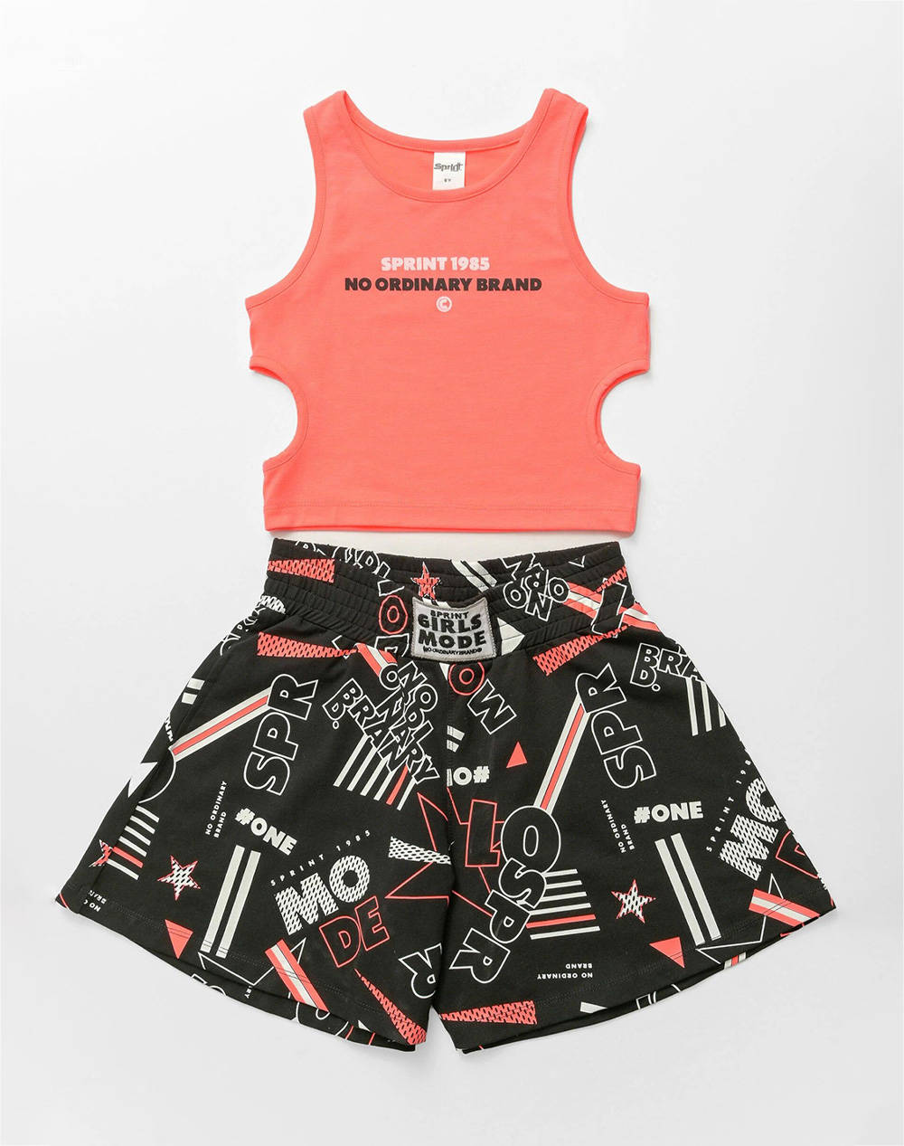 Sprint set junior girl with shorts