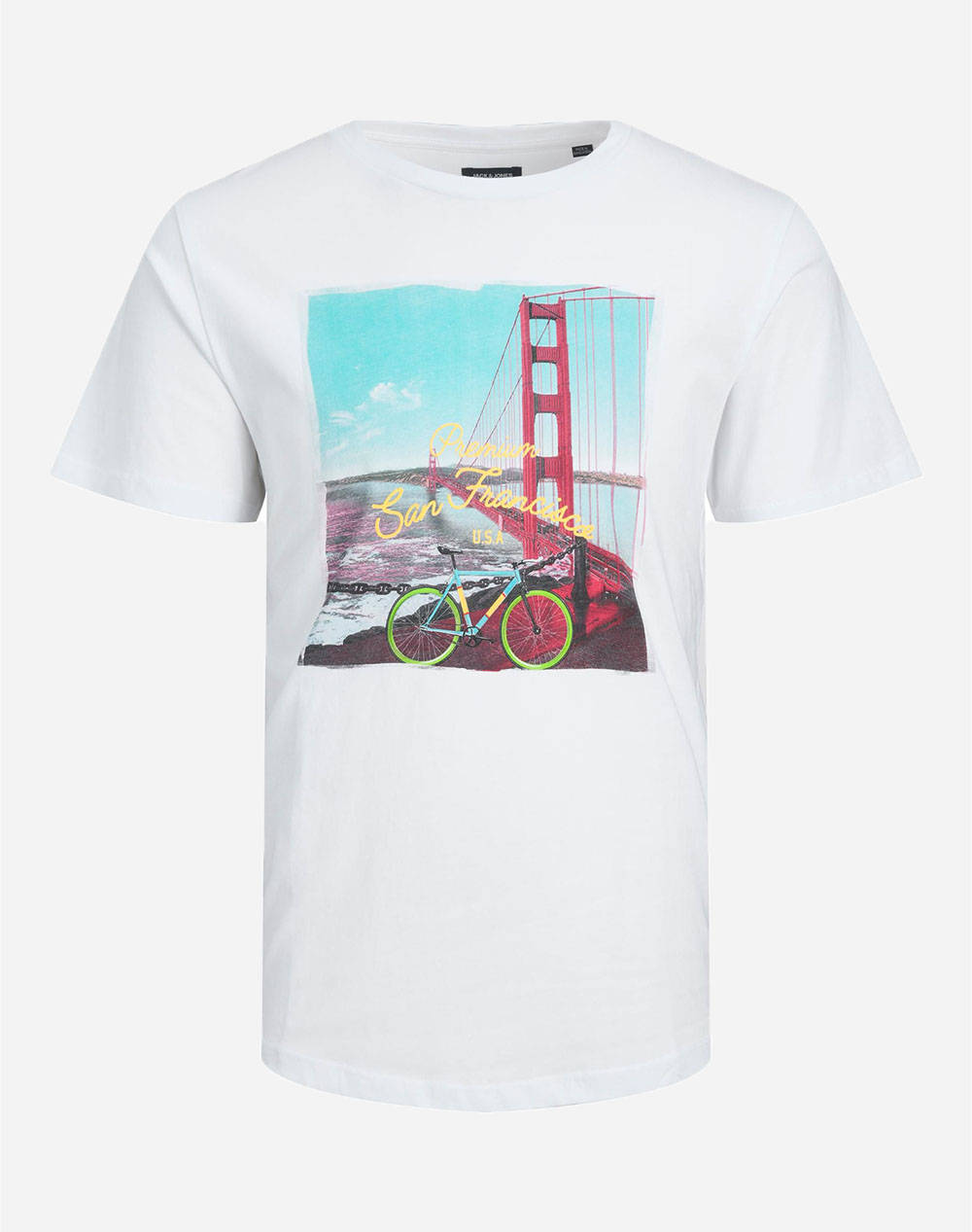Jack&jones bluza jprblufixie tee ss crew neck prsp23 jnr