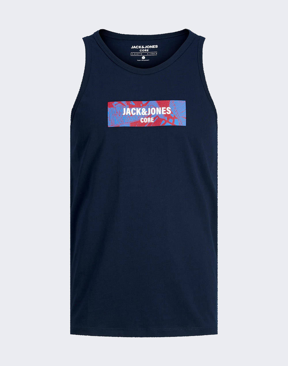 JACK&JONES JCOENERGY LOGO TANK TOP JNR