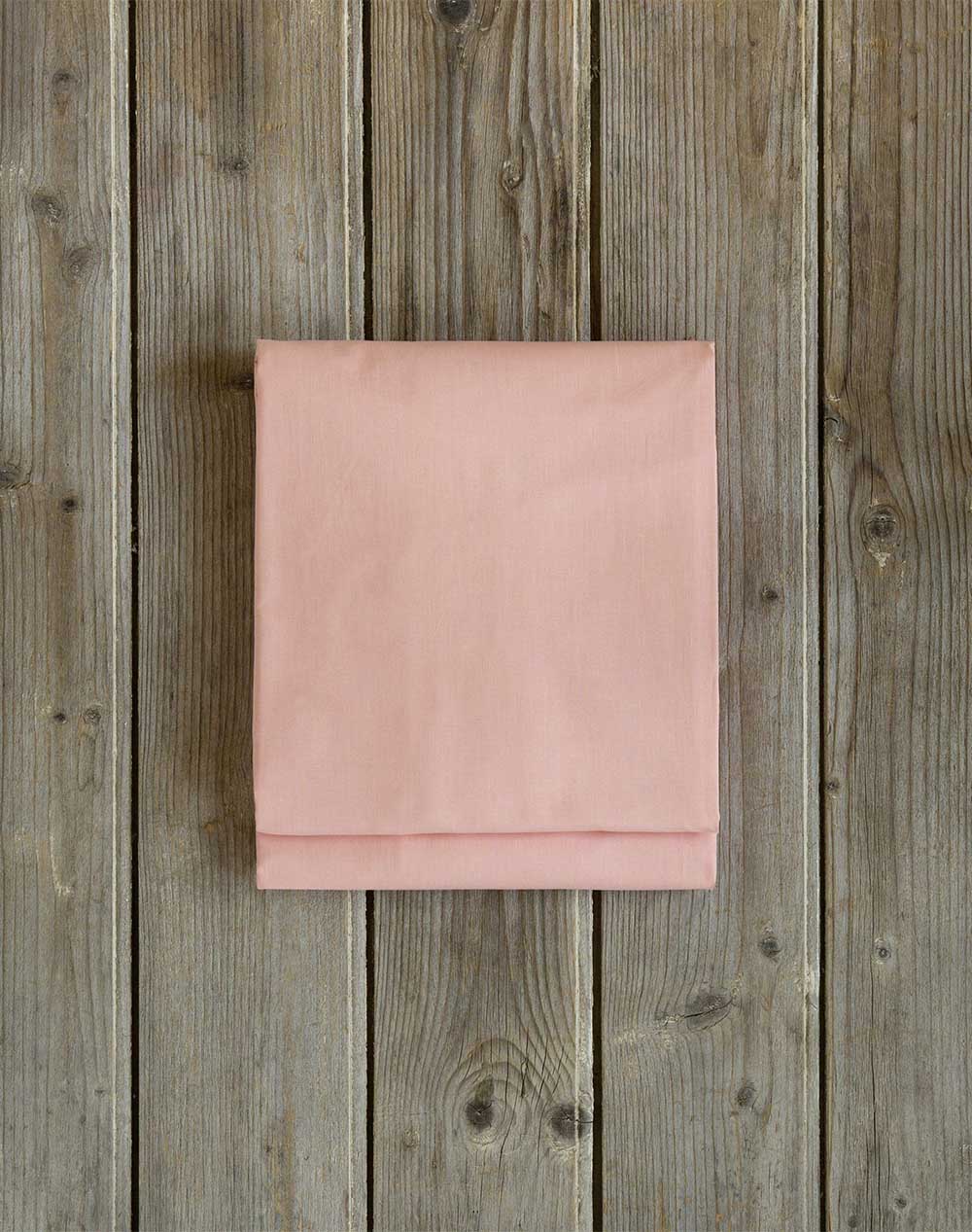 NIMA Cearceaf pentru pat dublu cu elastic Unicolors - Pinkie (Dimensiuni: 160x200+32cm.)