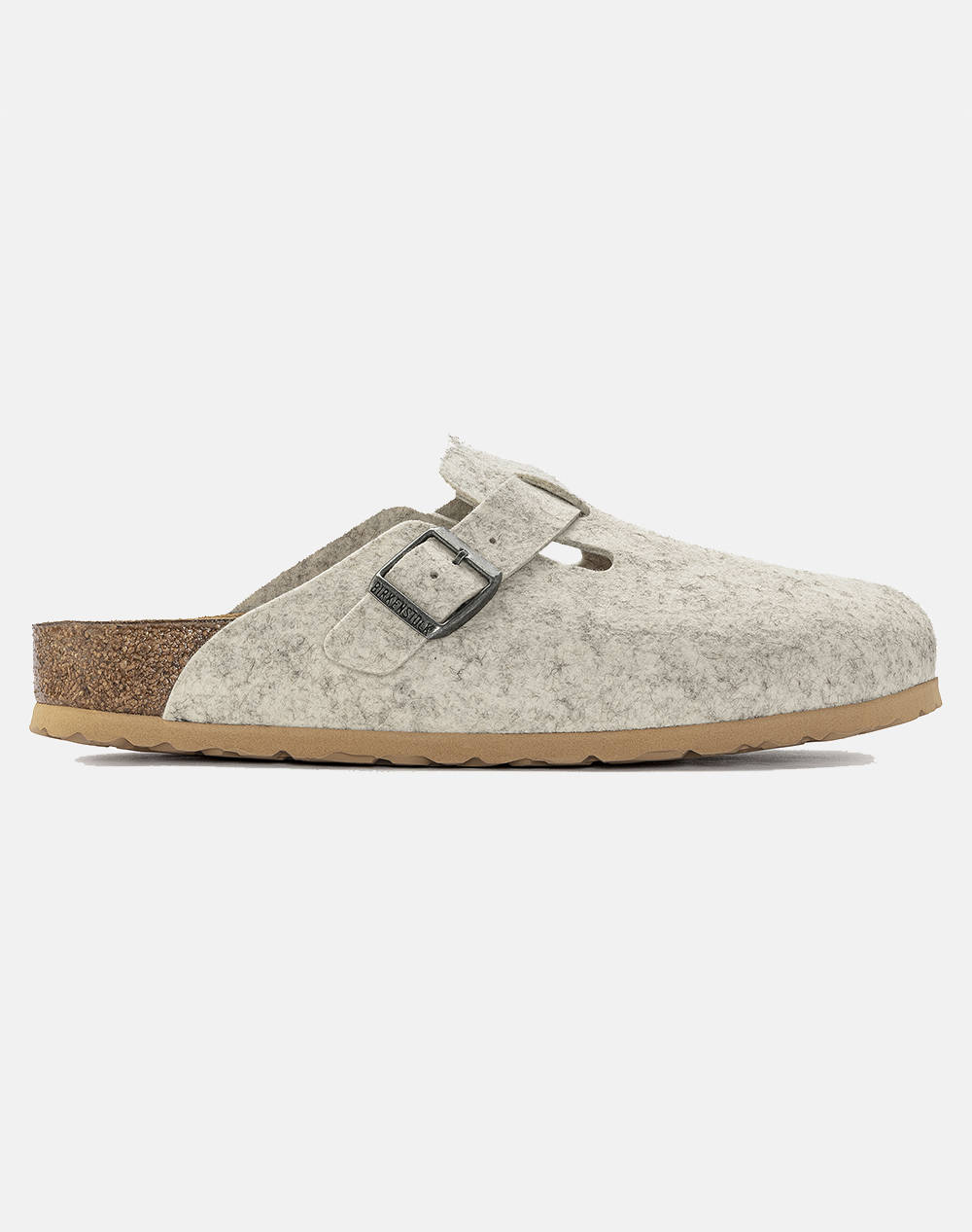 Birkenstock bs classic boston wo eggshell regular 35 - 46 seasonal incaltaminte unisex