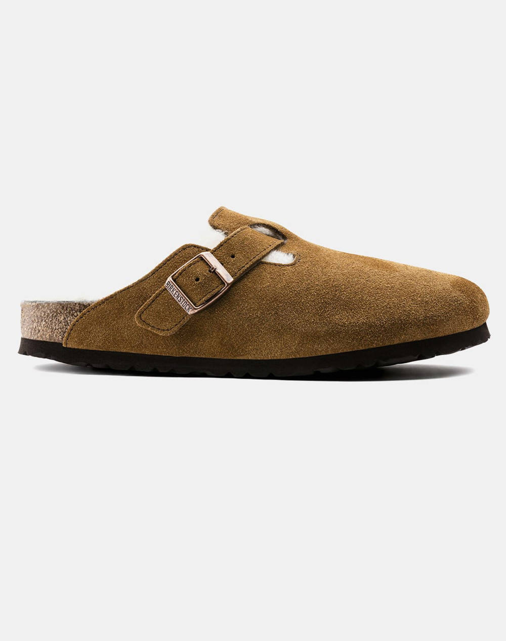 Birkenstocj boston shearling leve mink laf incaltaminte unisex