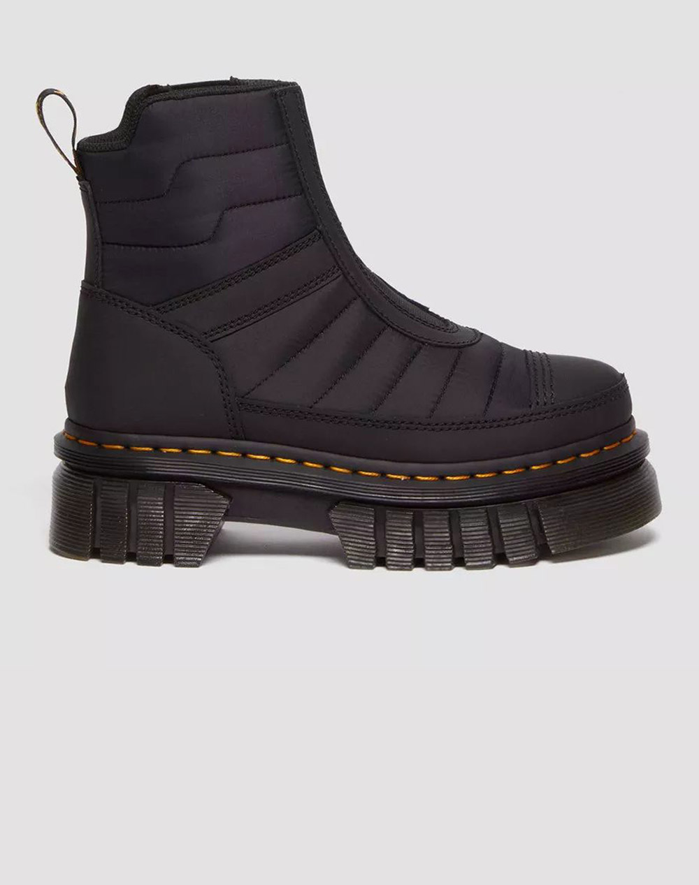 DR.MARTENS 30915001 Audrick Chelsea QLTD Rubberised Leather & Warm Quilted GHETUTE DR MARTENS