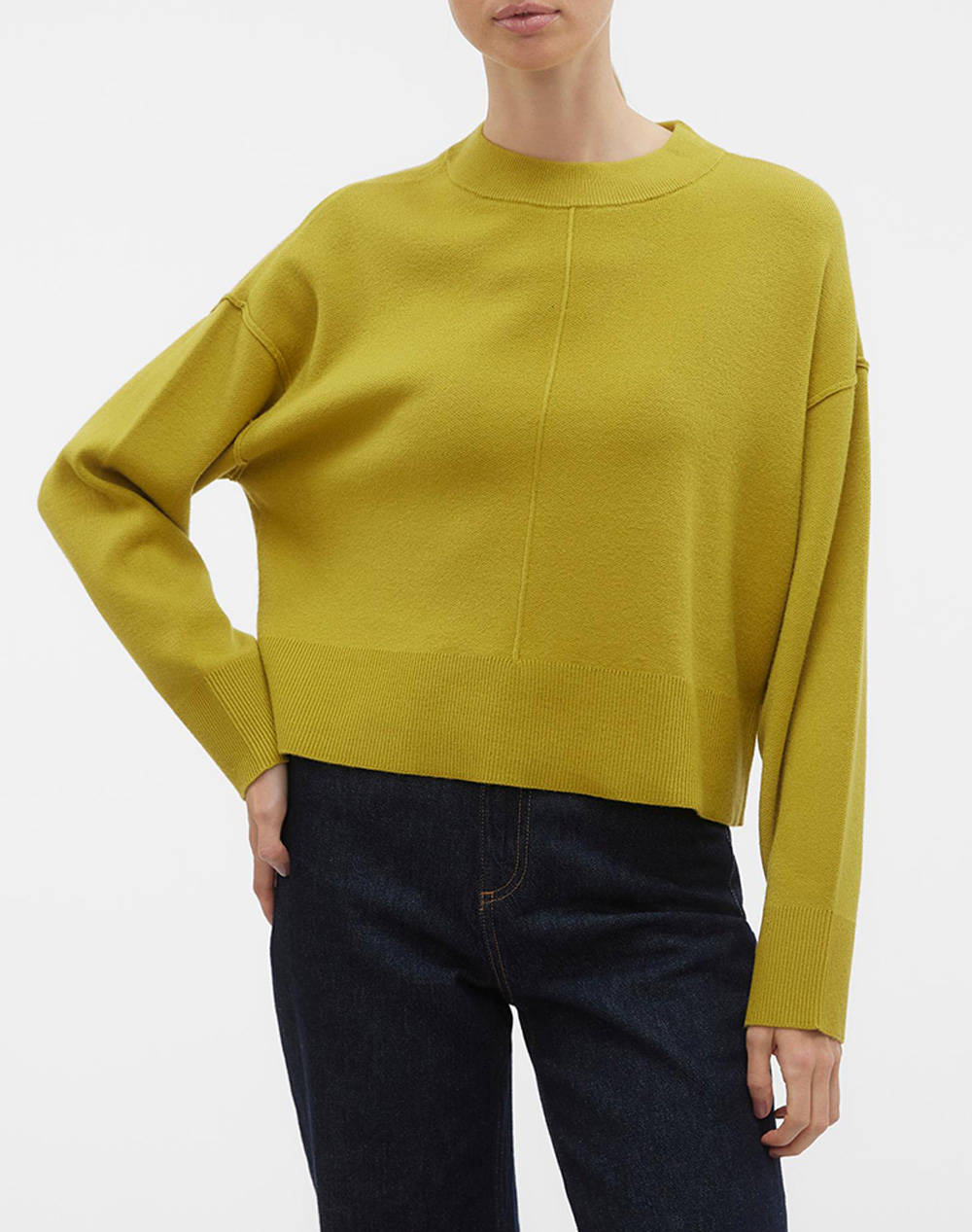 Vero moda vmgold link short pullover boo
