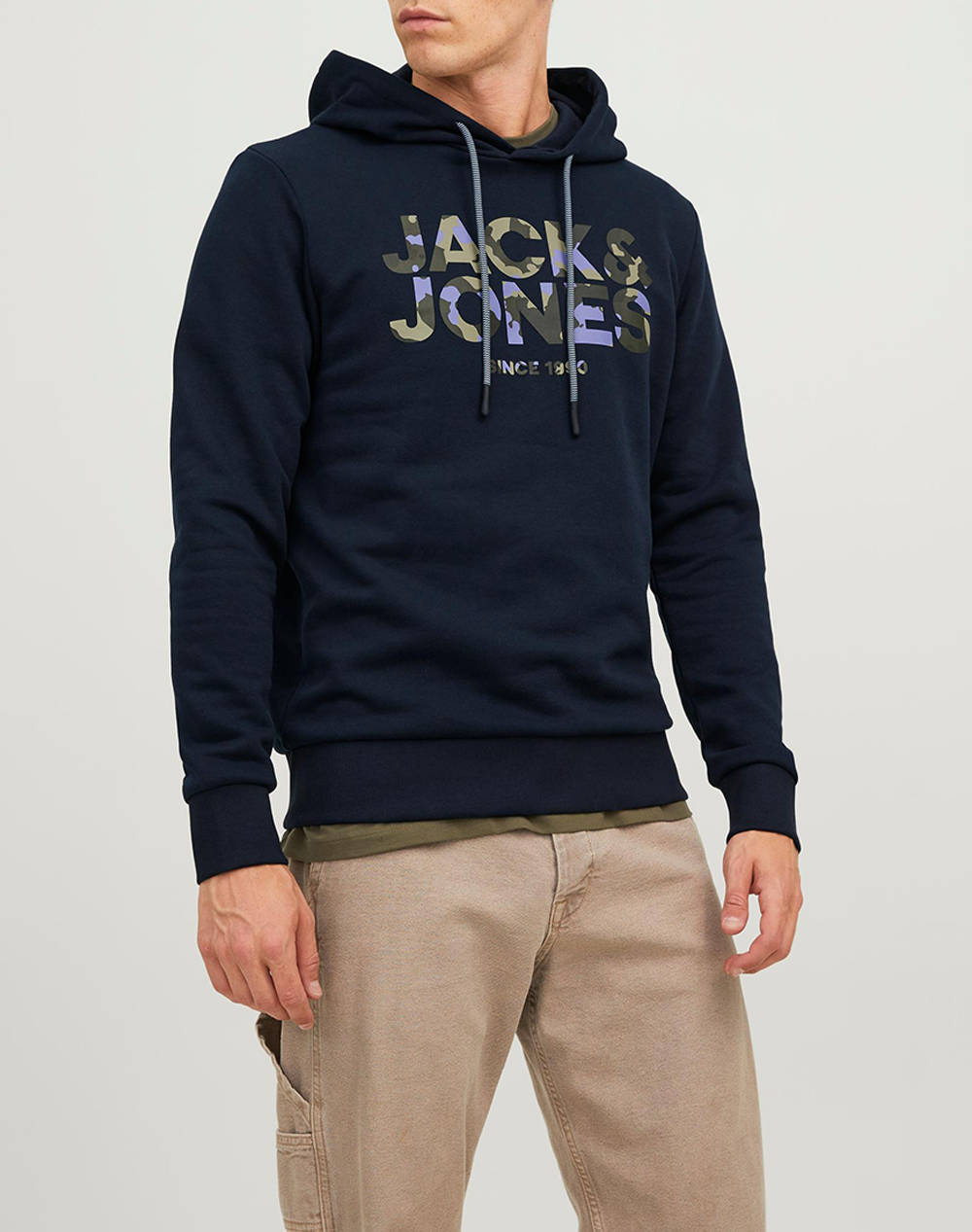 JACK&JONES JJJAMES SWEAT HOOD