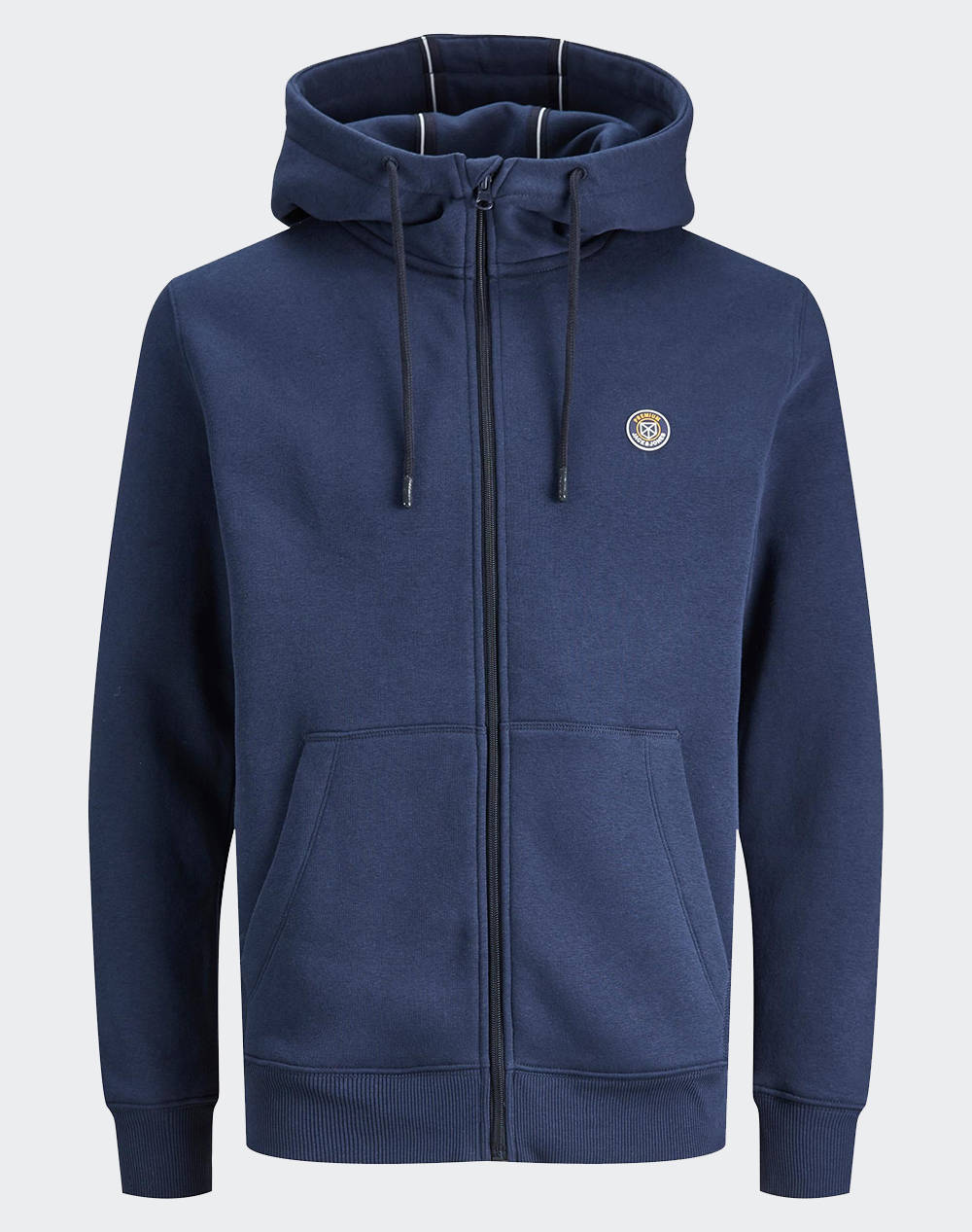 Jack&jones jprblurubber sweat zip hood prau23