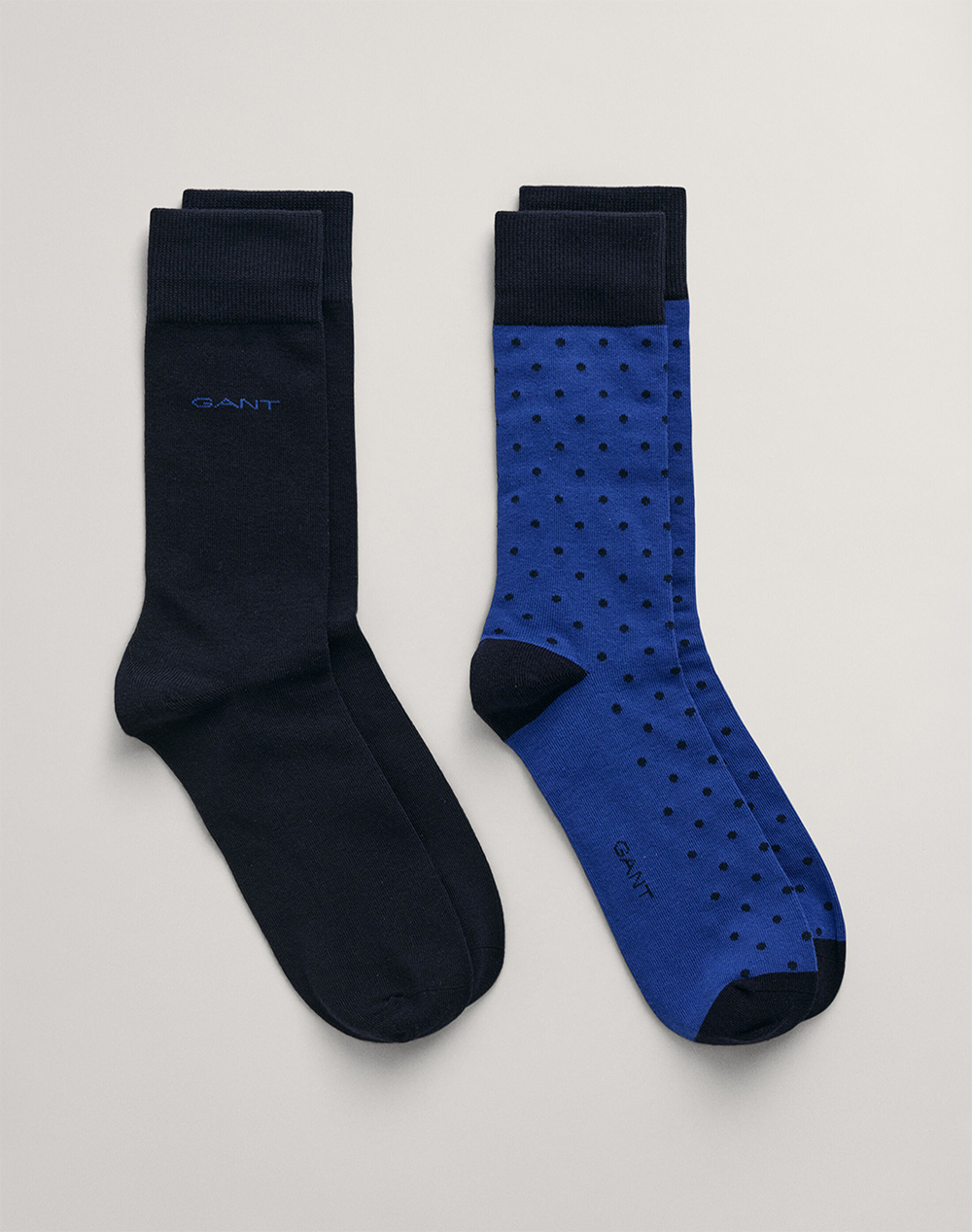 GANT SOSETE SET 2 PIESE DOT AND SOLID SOCKS 2-PACK