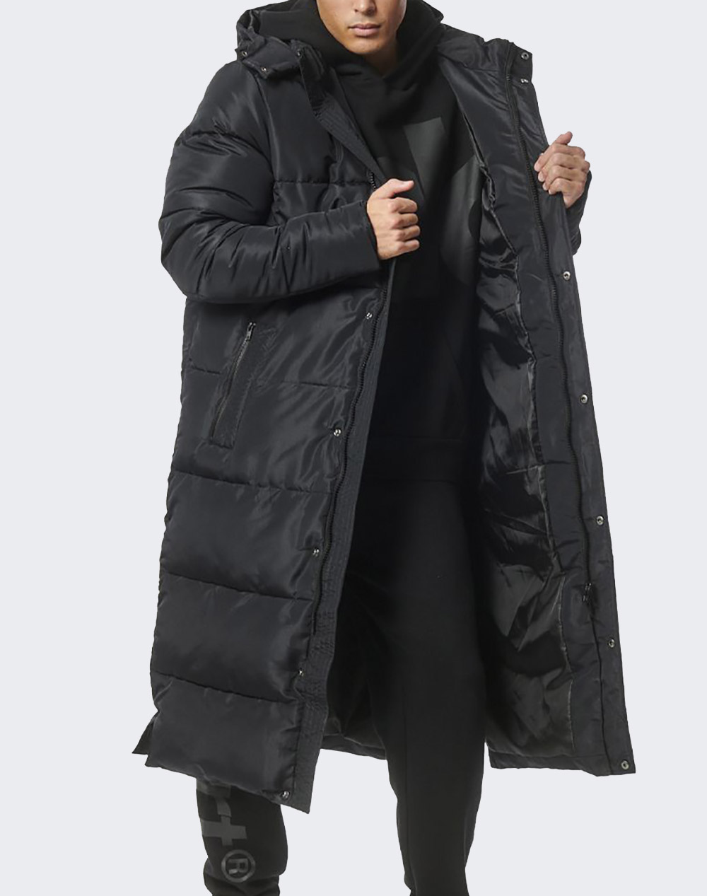 BODY ACTION GENDER NEUTRAL LONGLINE QUILTED PUFFER