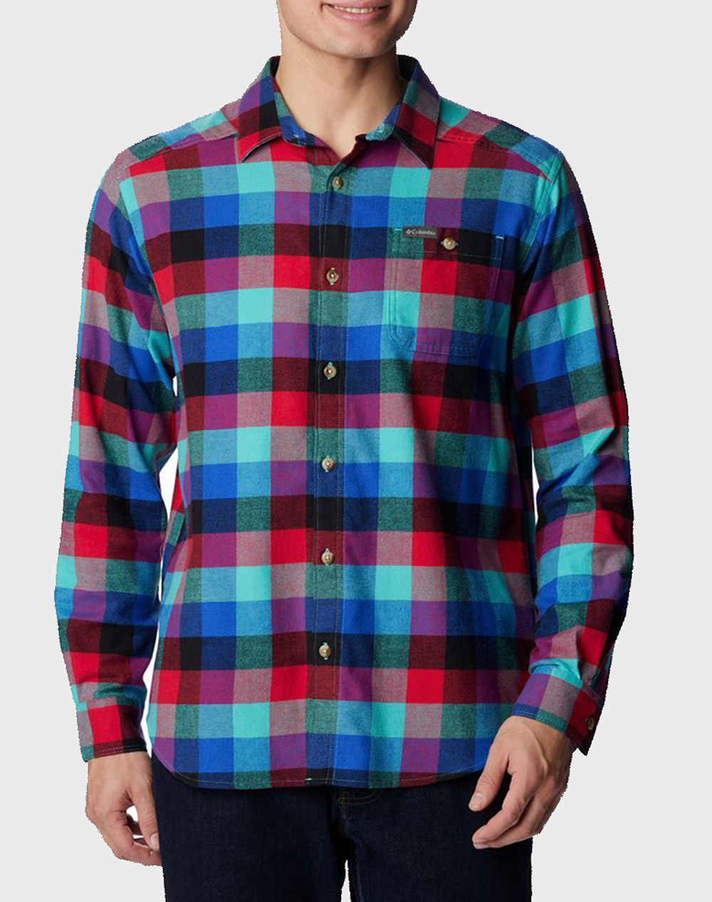 COLUMBIA Camasa de barbati Cornell Woods™ Flannel Long Sleeve Shirt
