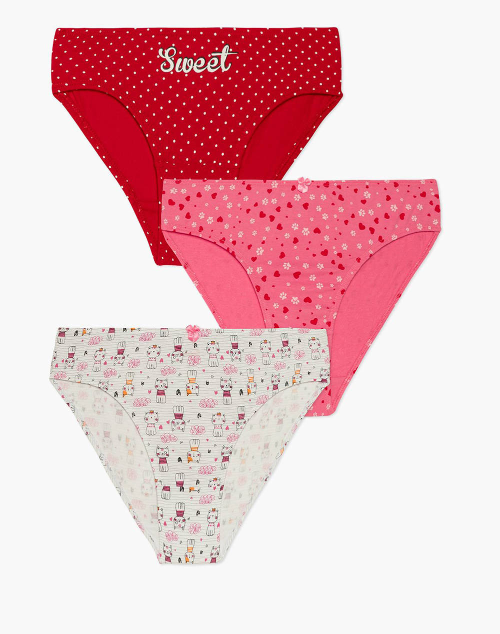 Minerva lenjerie intima copii 3 piese.sweet cats