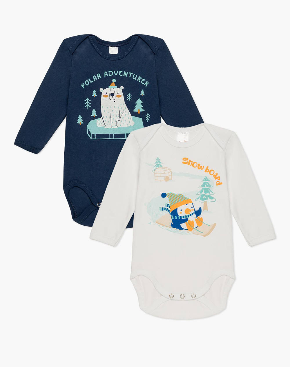 Minerva body bebe 2piese baiat snowboard