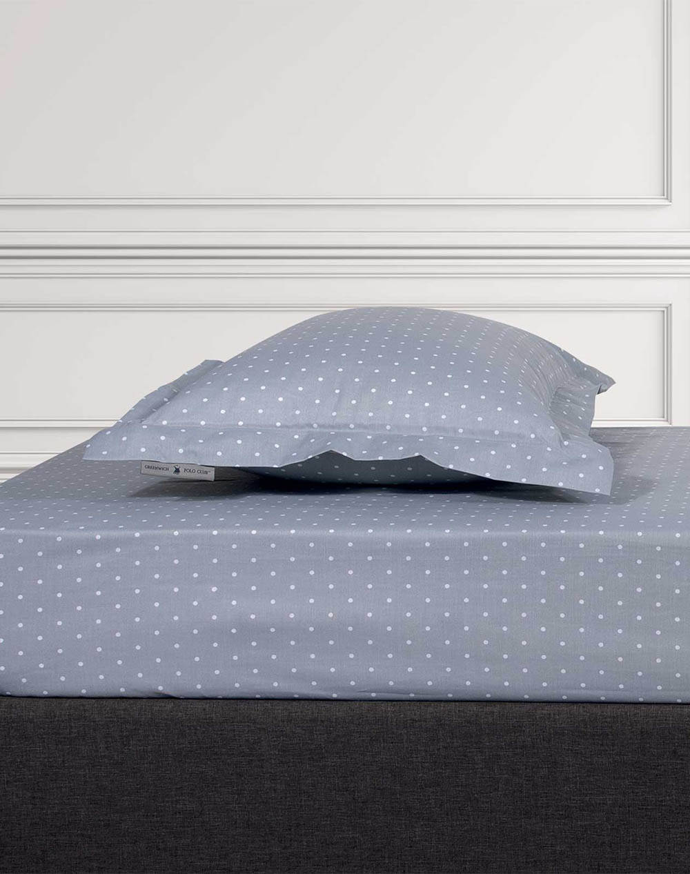 Das 2502 set lenjerie de pat cu elastic pentru pat dublu greenwich polo club (160 x 200 + 35 cm.)