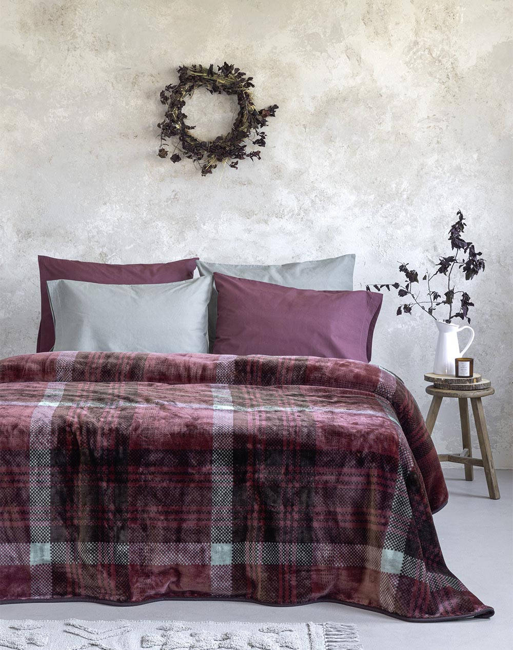Nima patura catifelata - cozy (dimensiuni: 160 x 220 cm.)