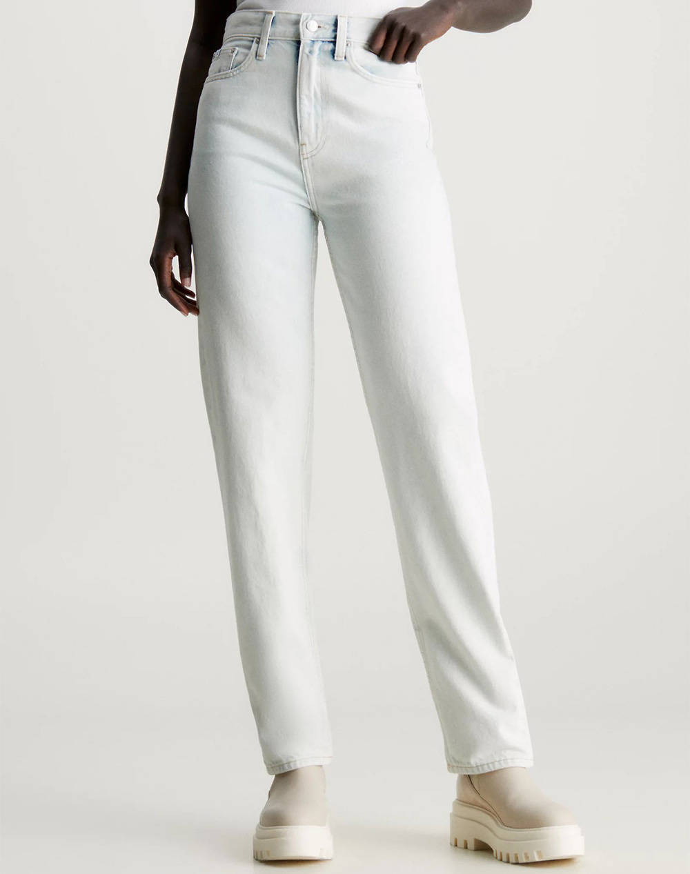 Calvin klein high rise straight