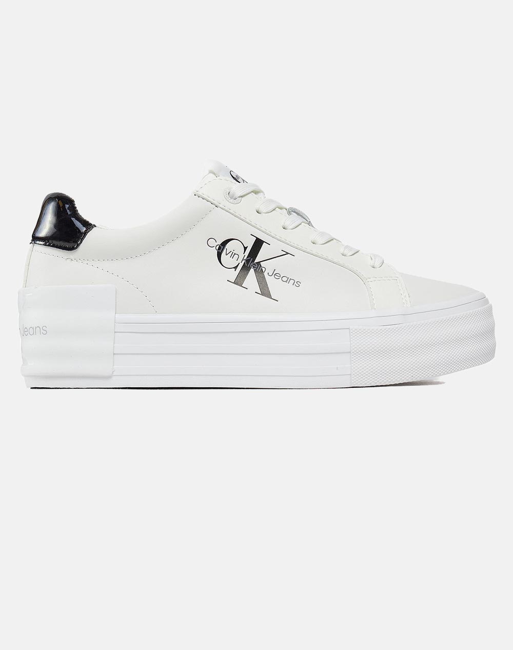 CALVIN KLEIN BOLD VULC FLATF LOW LACE LTH ML