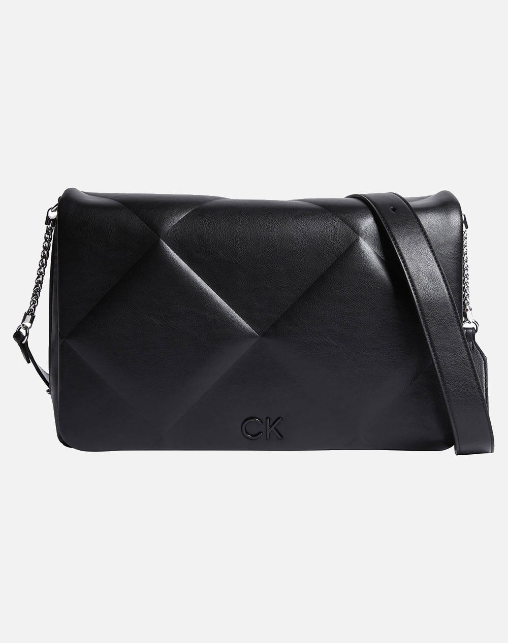 Calvin klein quilt large shoulder bag (dimensiuni: 18 x 28 x 8 cm.)
