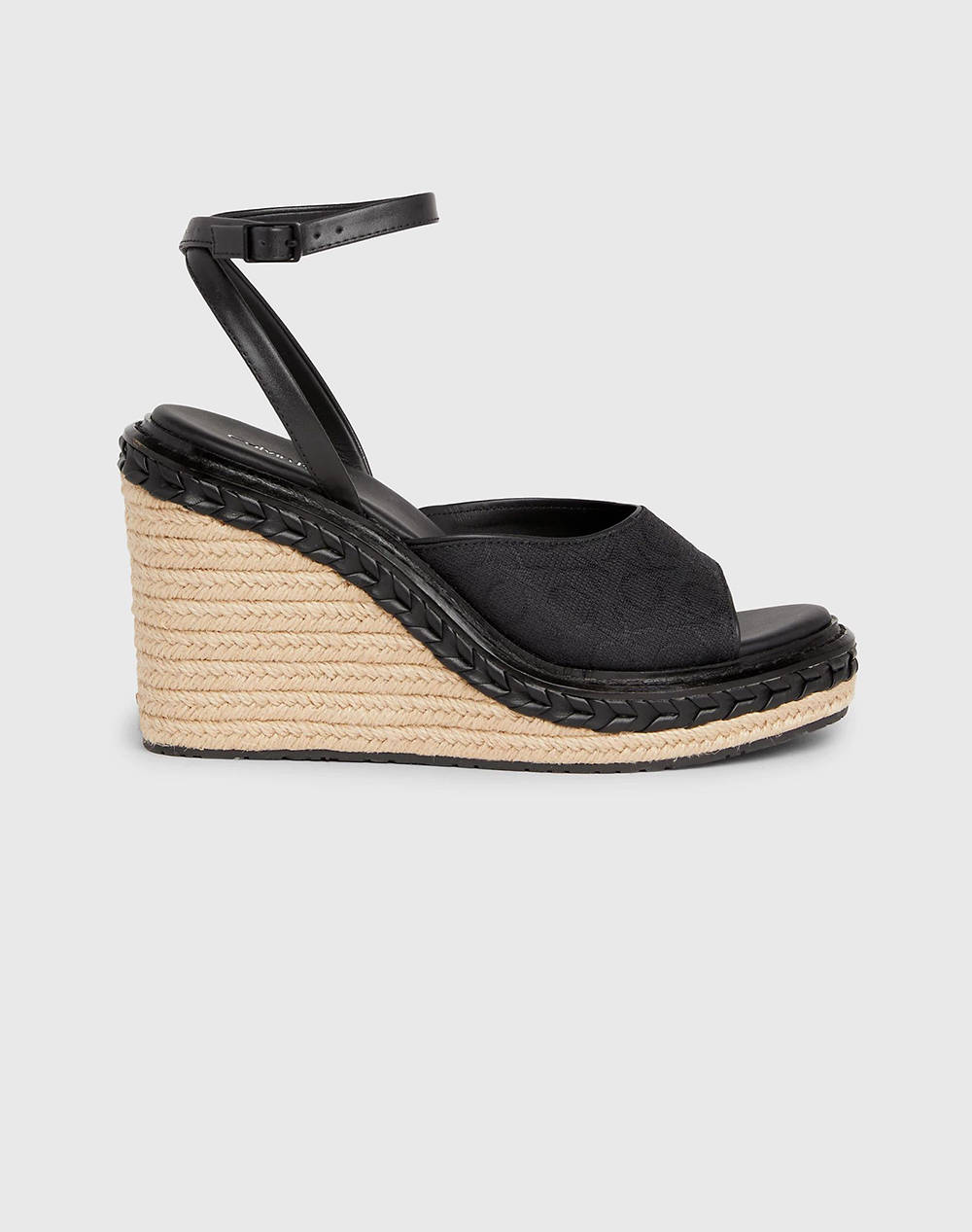 Calvin klein wedge sandal 70 mono jacq