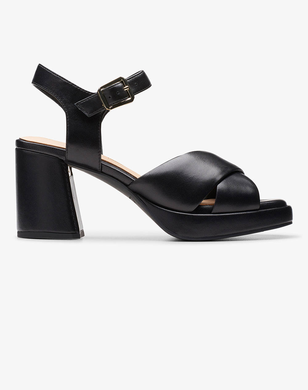Clarks ritzy75 rae black leather