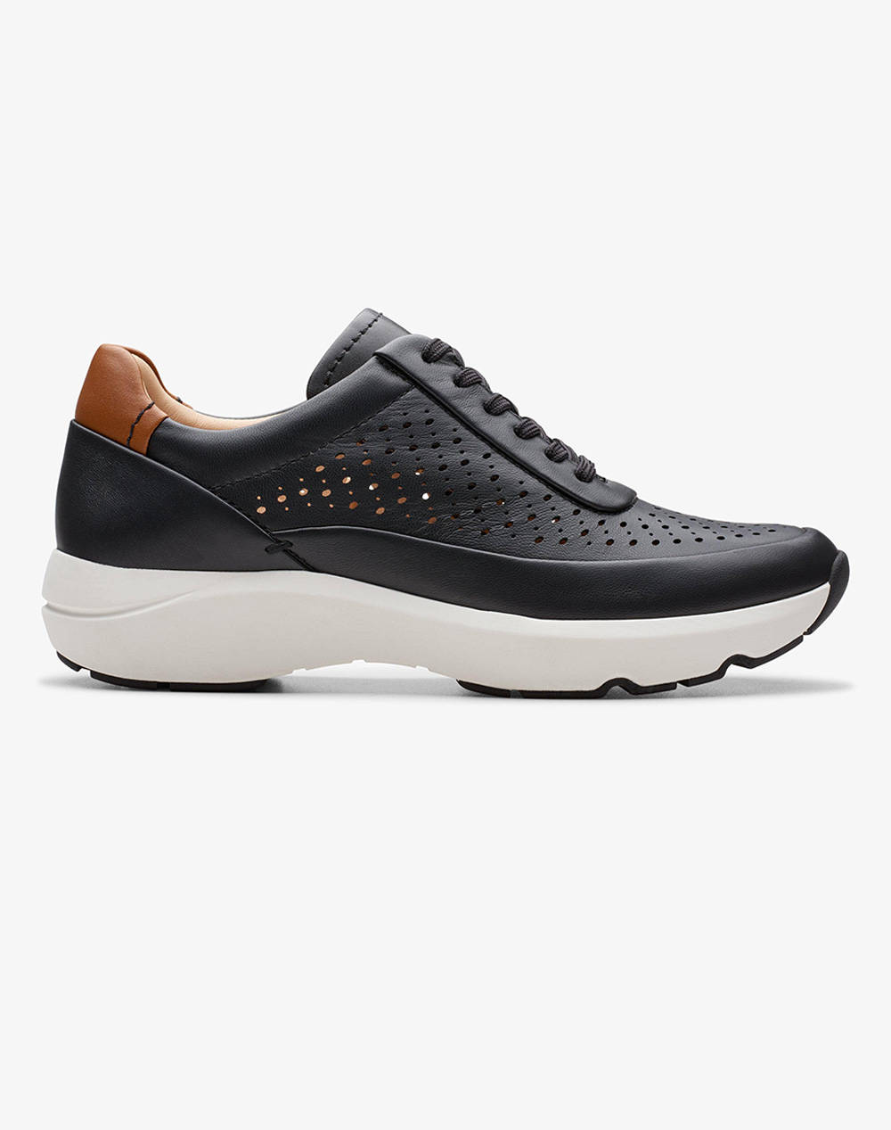 Clarks tivoli grace black leather